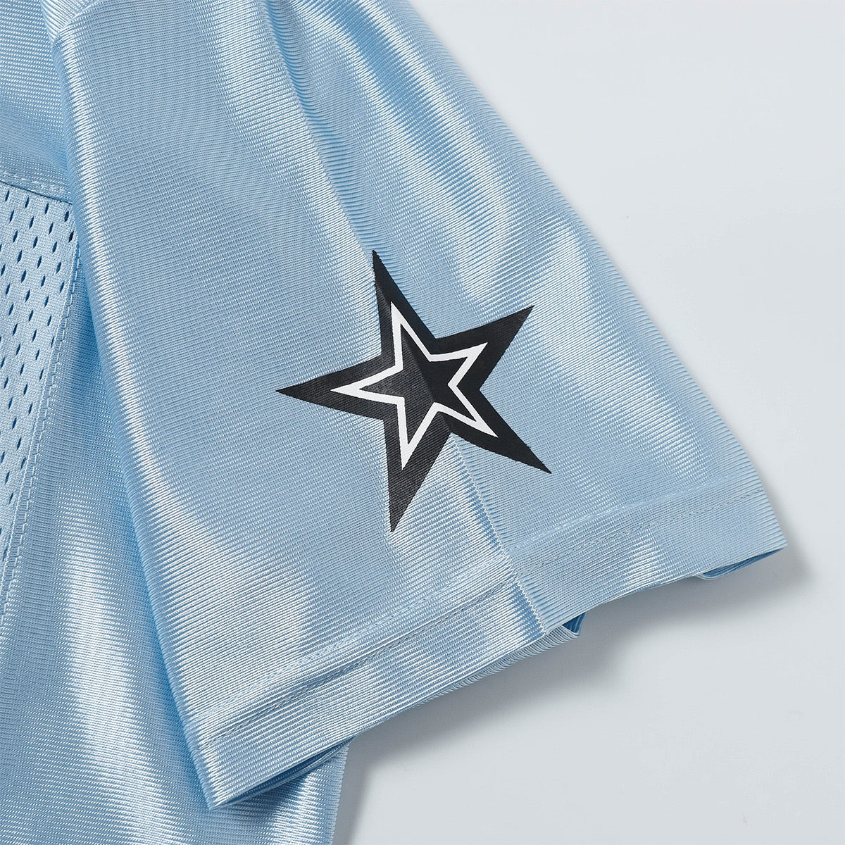 Premium Mesh Varsity Jersey Tee | Streetwear Football Shirt