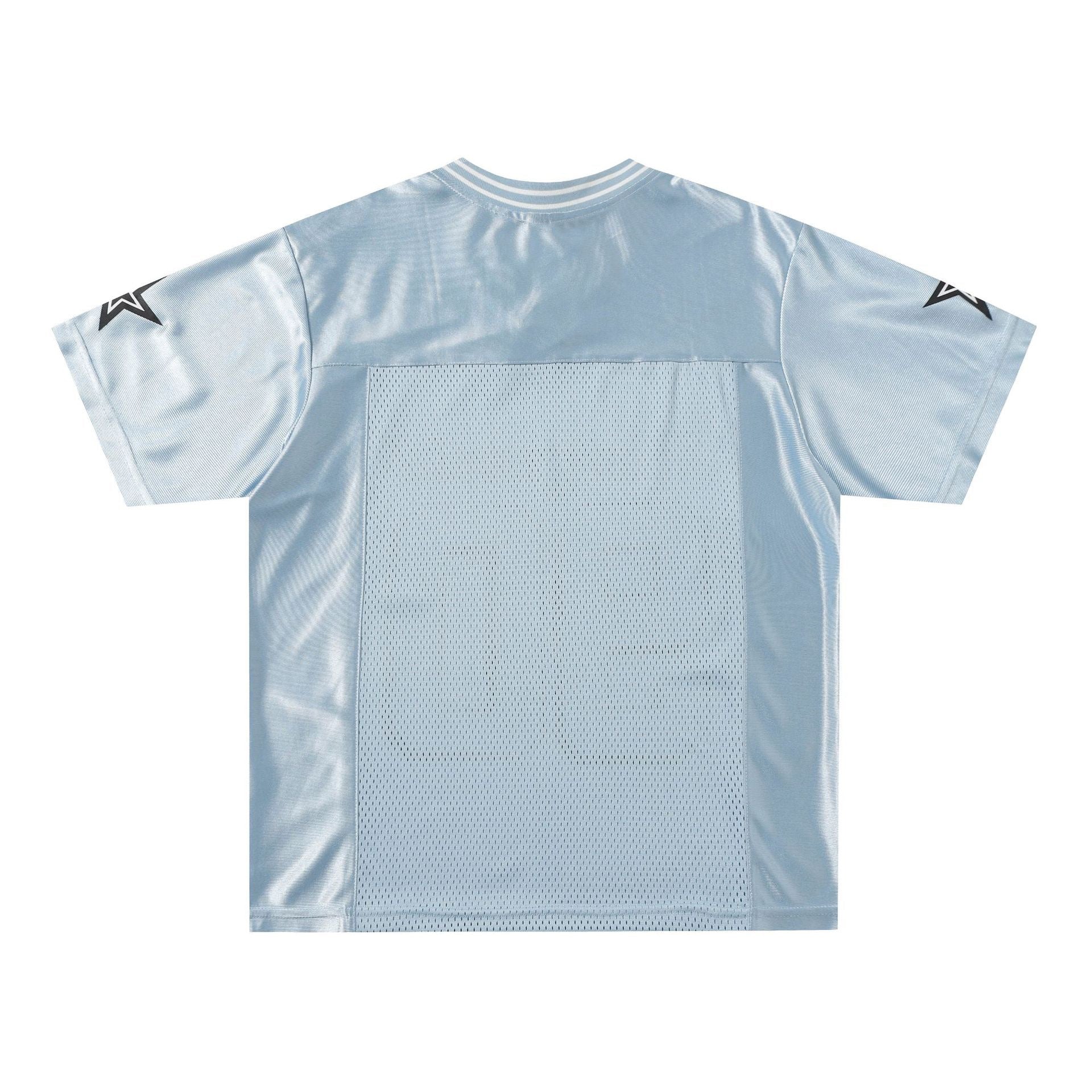 Premium Mesh Varsity Jersey Tee | Streetwear Football Shirt