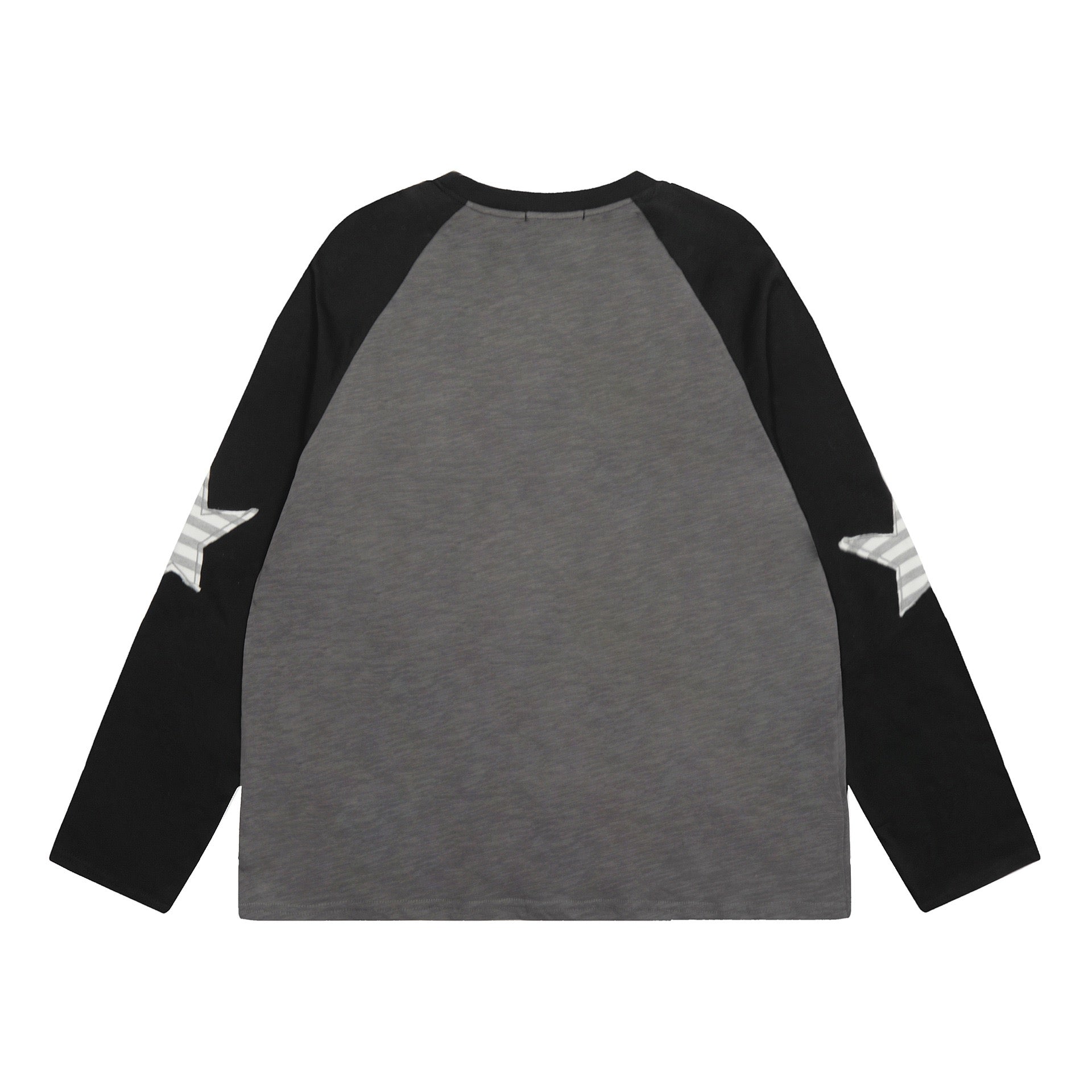 Contrast Raglan Graphic Long-Sleeve Tee | Streetwear
