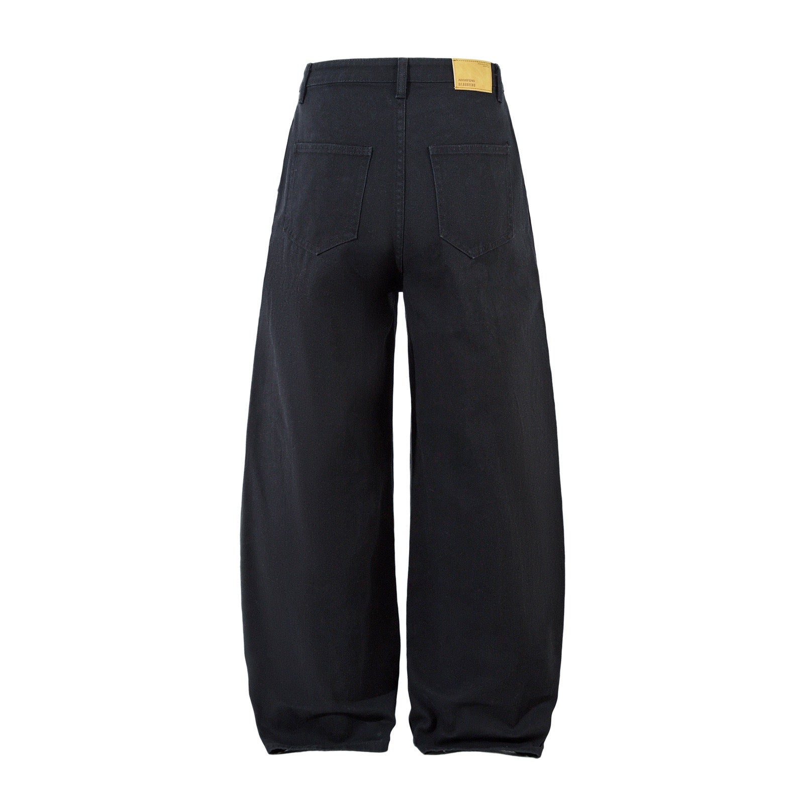 Omirad Curved Wide-Leg Pants | Oversized Streetwear Trousers