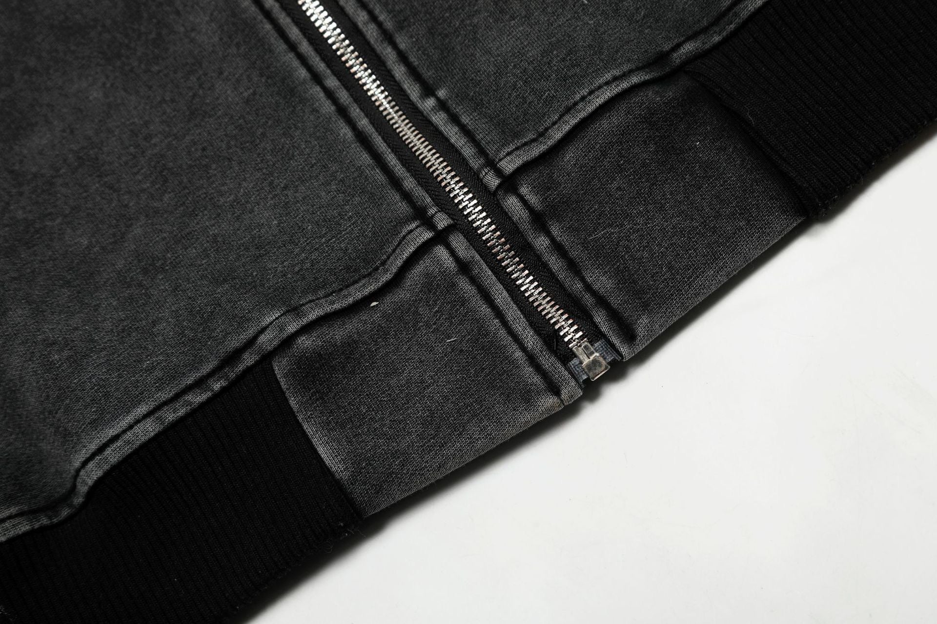 Sculpted Seam Zip-Up Hoodie Jacket | Structured Street Style