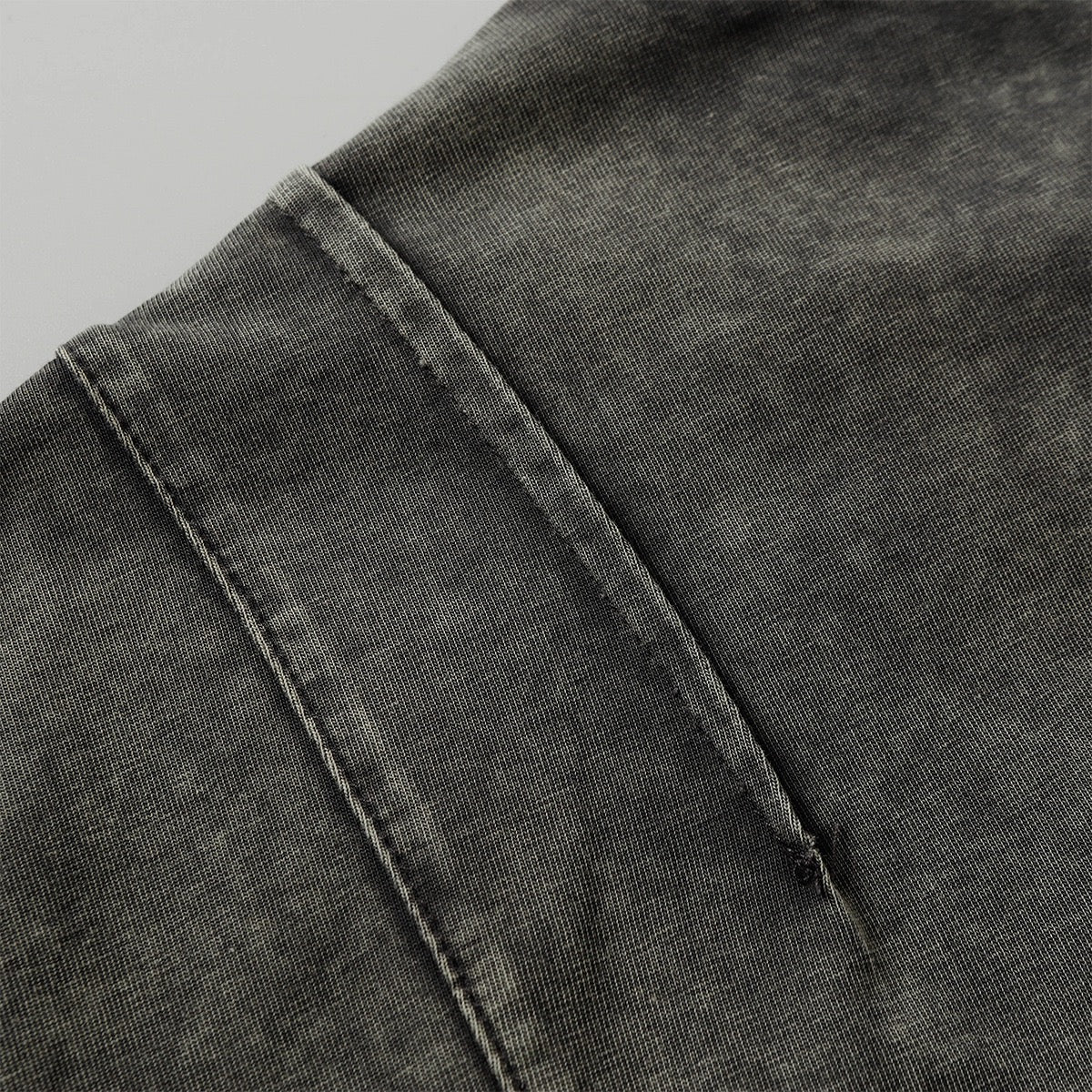 Borsod Utility Pocket Washed Tee | Dual Zip Chest Pockets