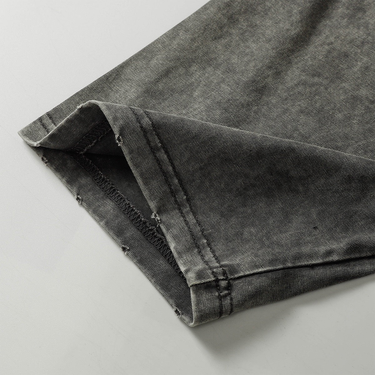 Borsod Utility Pocket Washed Tee | Dual Zip Chest Pockets
