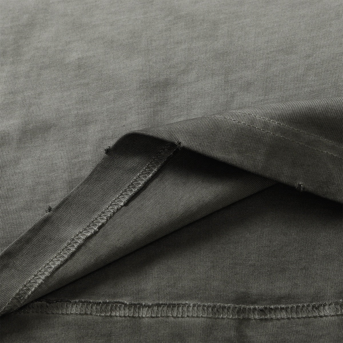 Omirad Distressed Panel Tee | Washed Cotton Streetwear