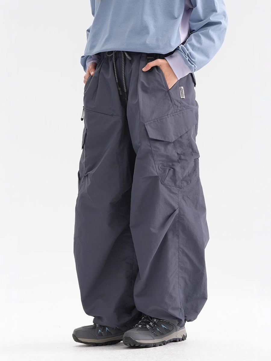 Omirad Lightweight Nylon Cargo Pants | Relaxed Utility Fit