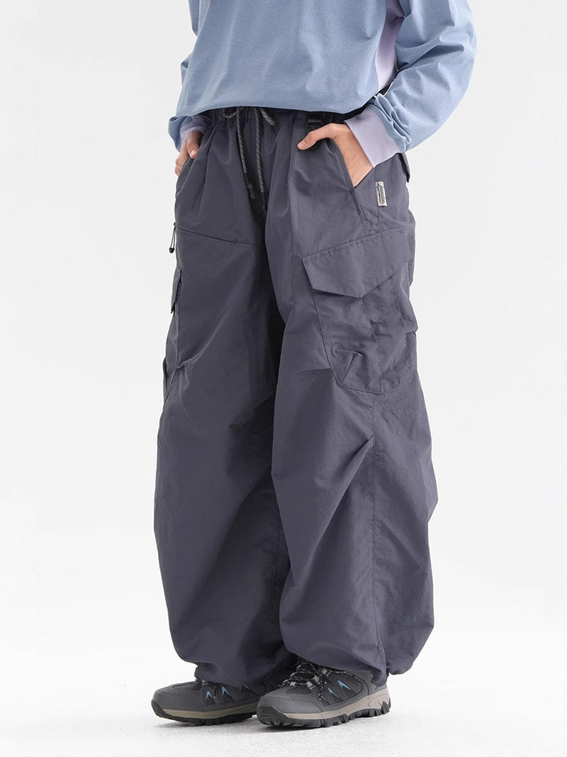 Omirad Lightweight Nylon Cargo Pants | Relaxed Utility Fit
