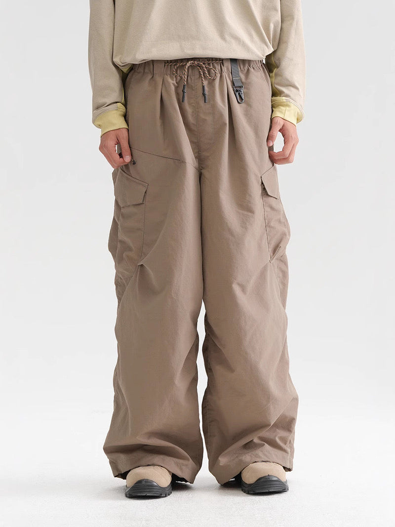 Omirad Lightweight Nylon Cargo Pants | Relaxed Utility Fit