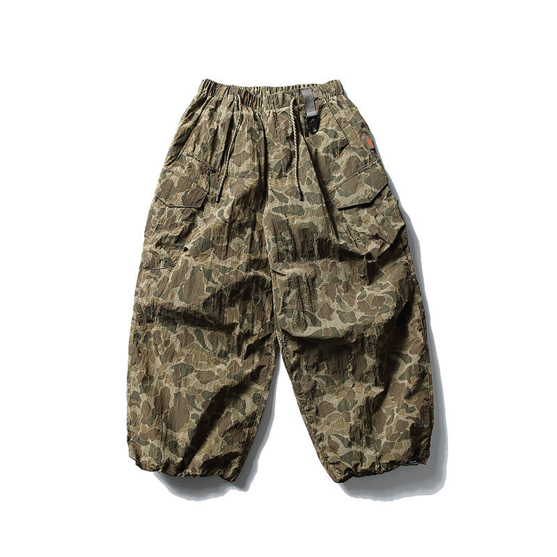 Omirad Lightweight Nylon Cargo Pants | Relaxed Utility Fit