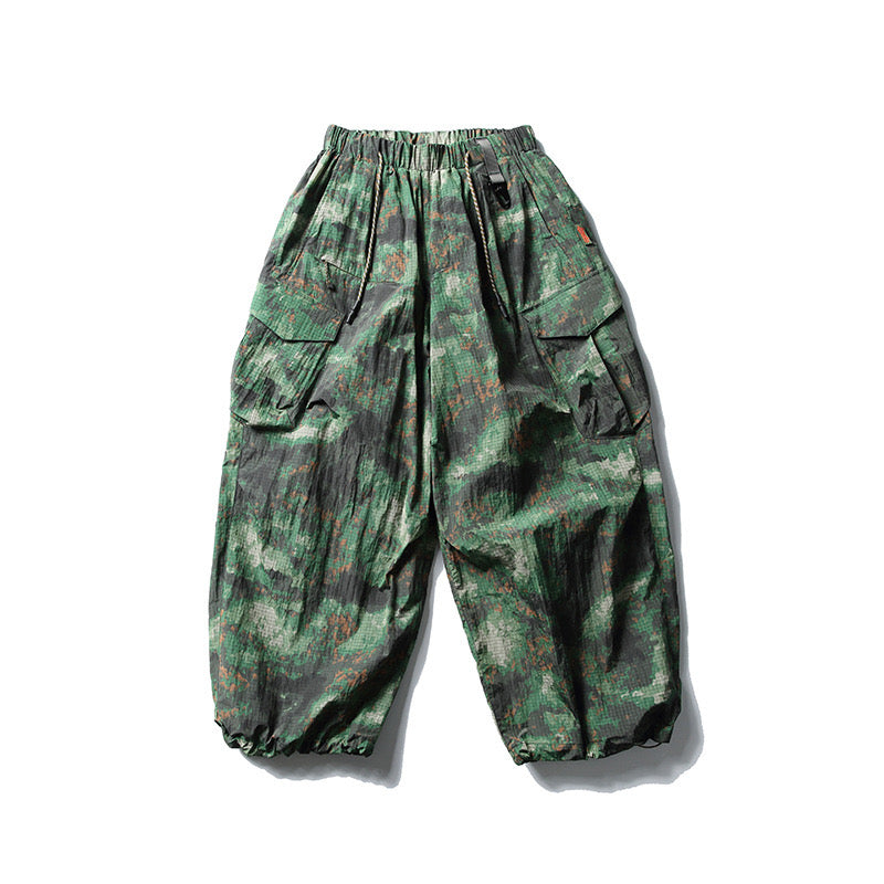 Omirad Lightweight Nylon Cargo Pants | Relaxed Utility Fit