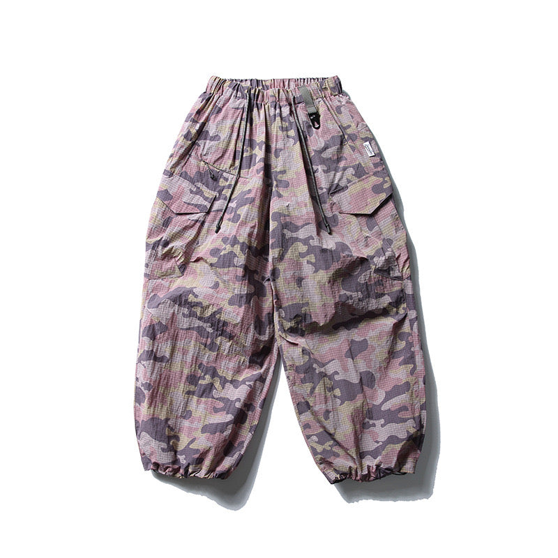 Omirad Lightweight Nylon Cargo Pants | Relaxed Utility Fit