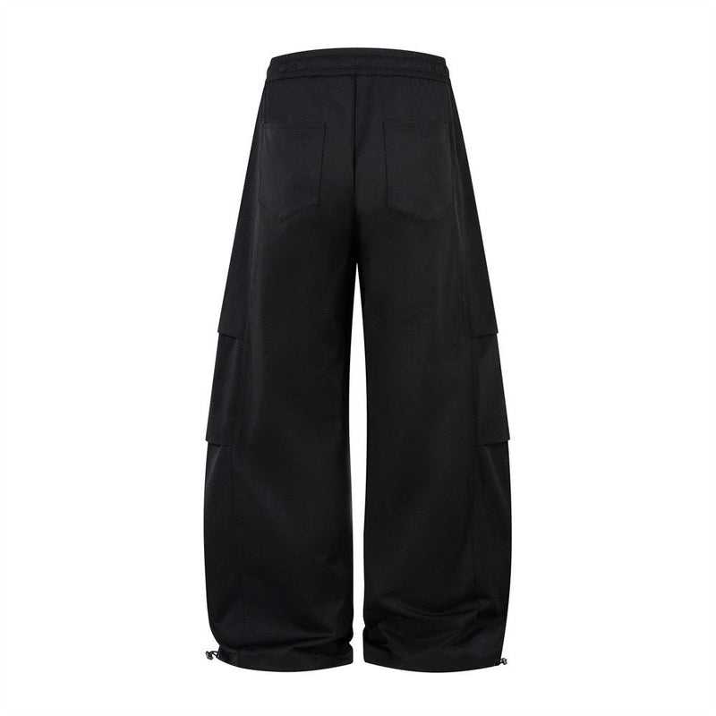 Omirad Wide-Leg Multi-Pocket Cargo Pants | Adjustable Fit