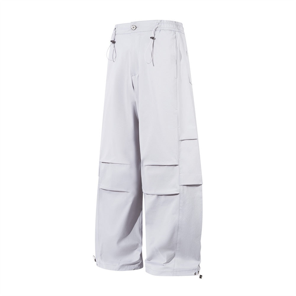 Omirad Wide-Leg Multi-Pocket Cargo Pants | Adjustable Fit