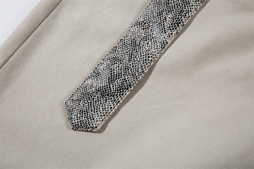 Omirad Belted Barrel-Leg Pants | Wide-Leg Cotton Trousers