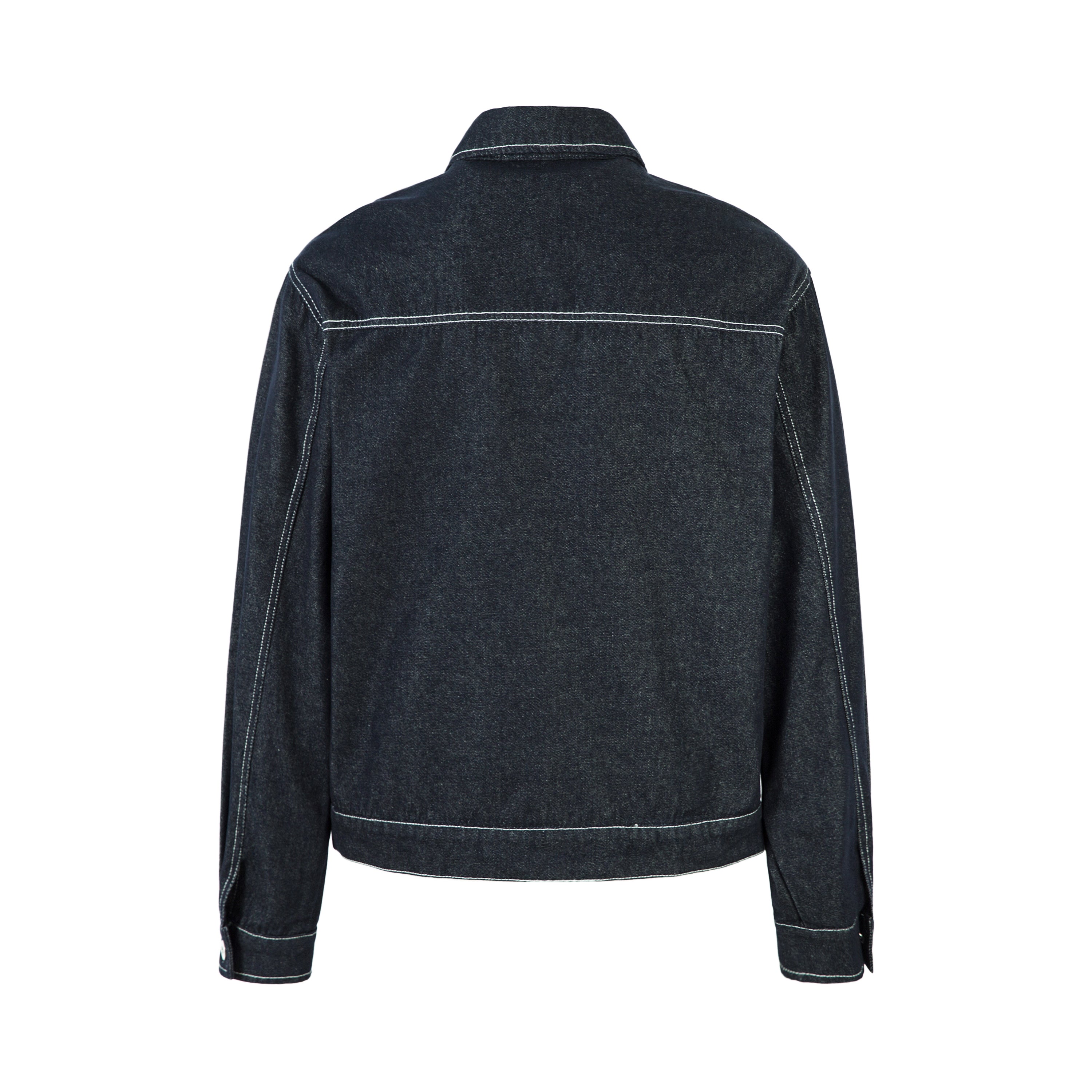 Omirad Contrast Stitch Denim Jacket | 100% Cotton