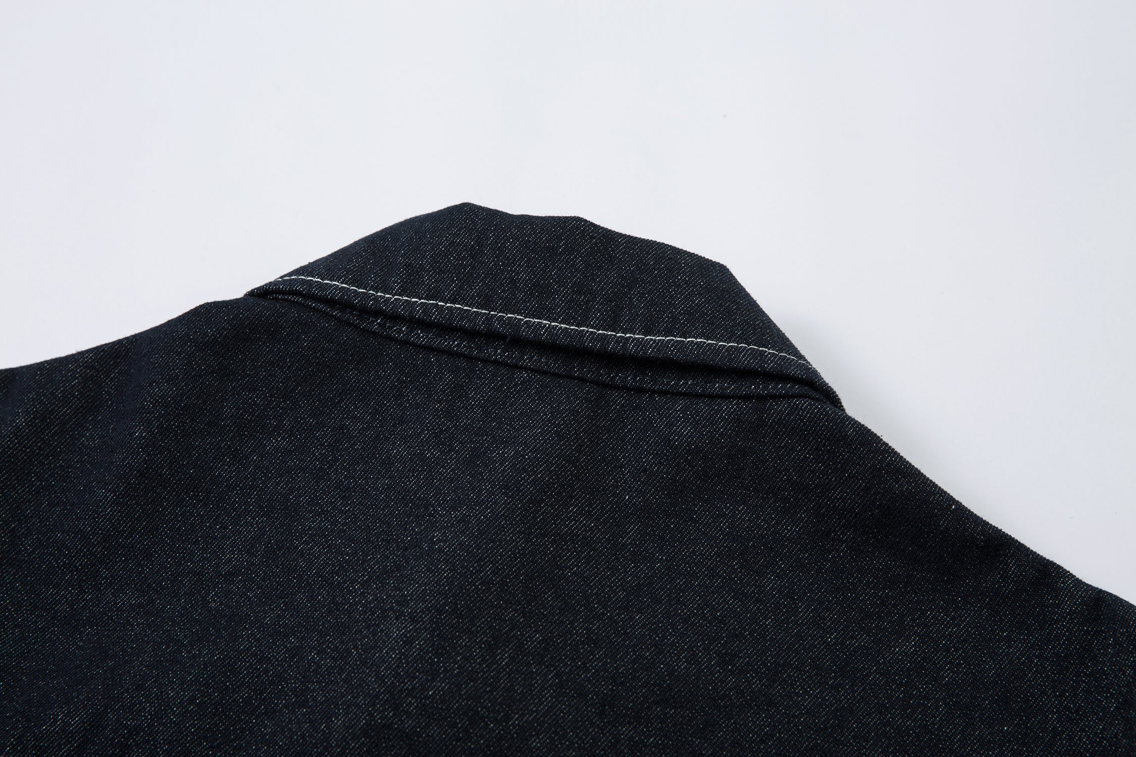 Omirad Contrast Stitch Denim Jacket | 100% Cotton