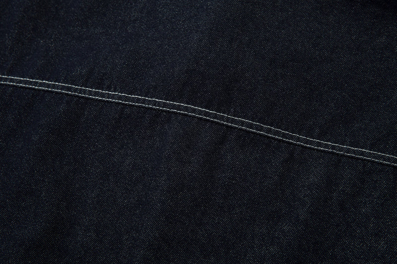 Omirad Contrast Stitch Denim Jacket | 100% Cotton