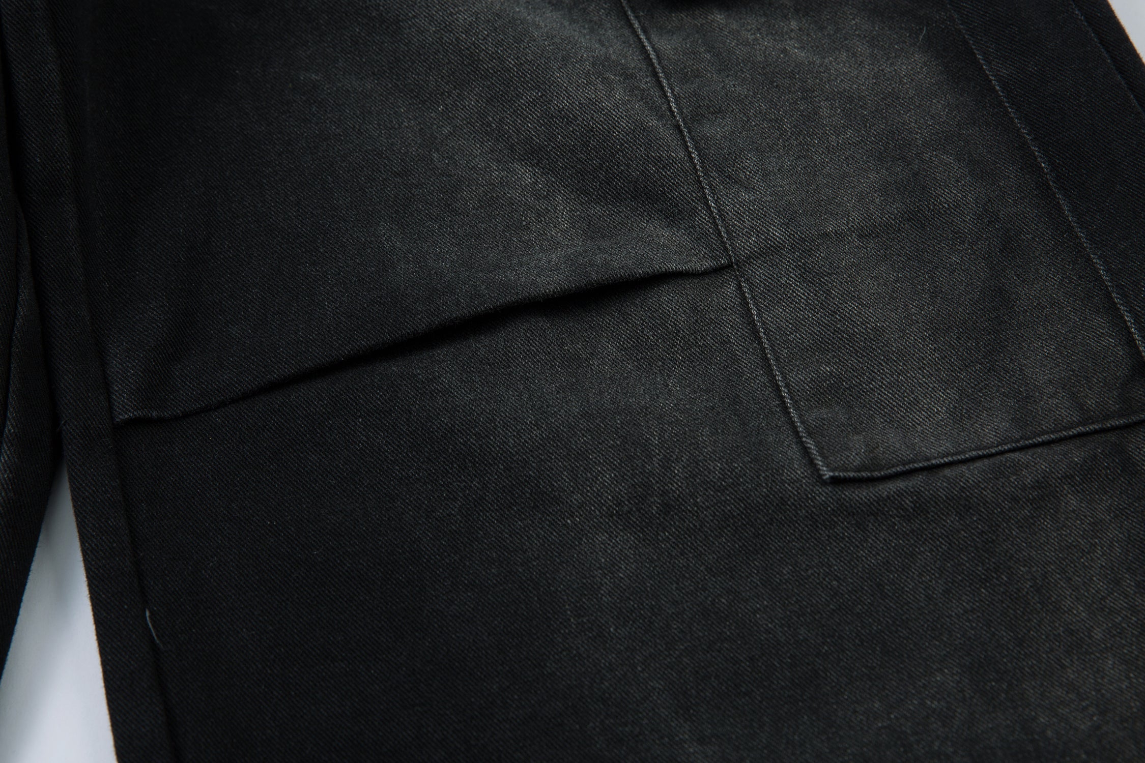 Washed Cargo Wide-Leg Drawstring Pants | Streetwear