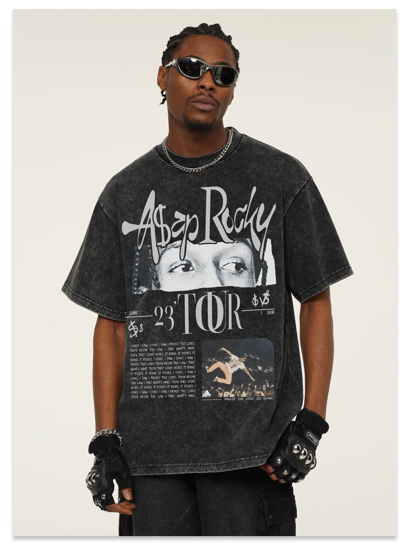 A$AP Rocky Tour Graphic Tee | Vintage Streetwear | SEAKOFF – Seakoff