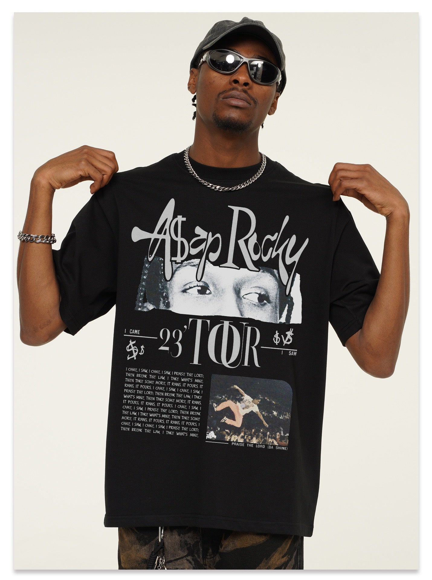 A$AP Rocky Tour Graphic Tee | Vintage Streetwear | SEAKOFF – Seakoff