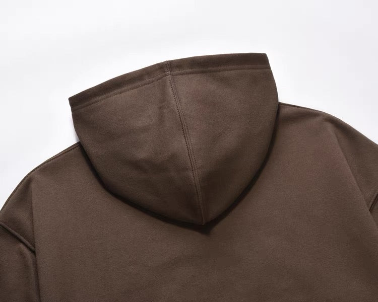Omirad Minimal Crop Hoodie | Boxy Fit Streetwear Hoodie