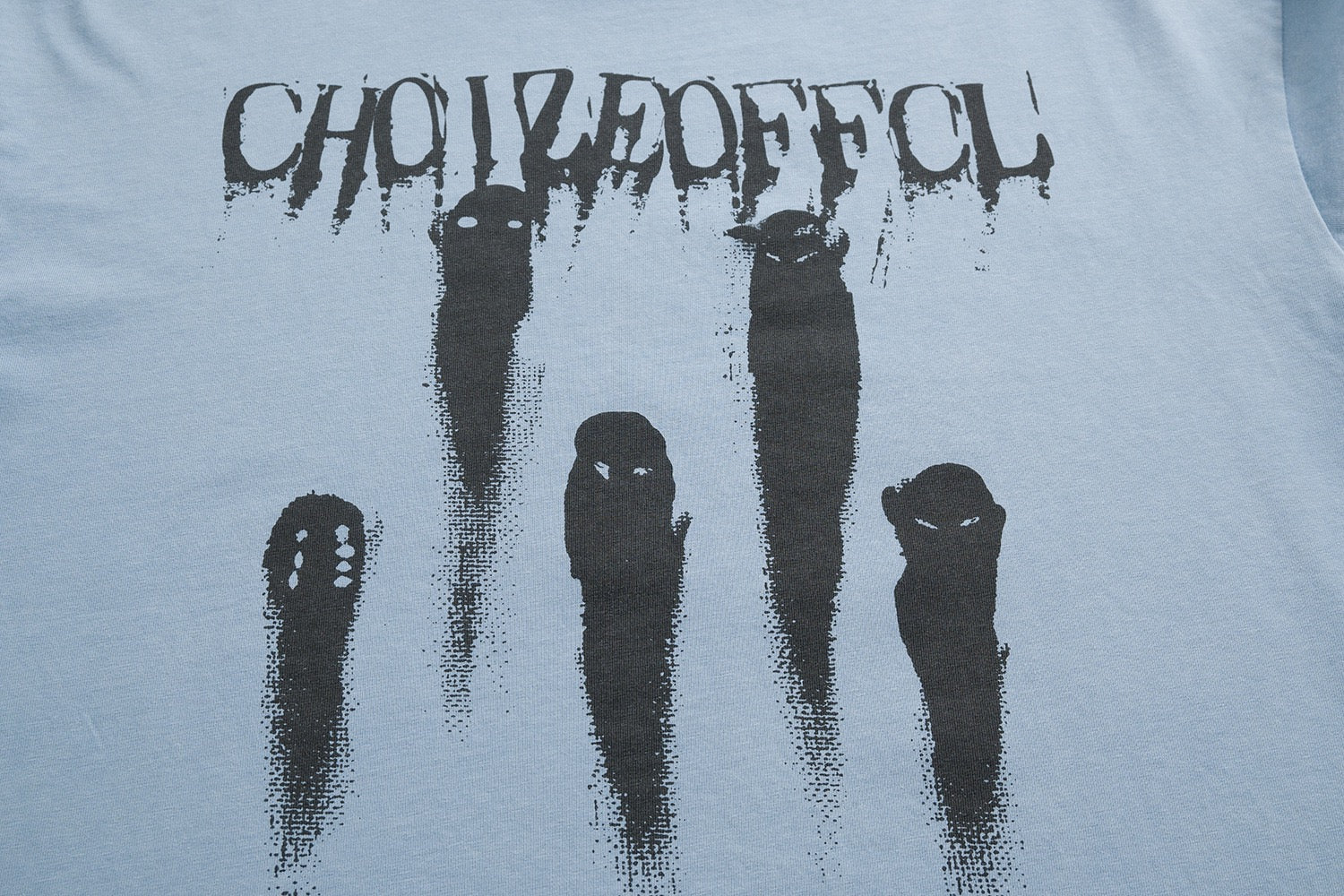 Ghost Shadow Graphic Tee | Dark Streetwear Cotton T-Shirt