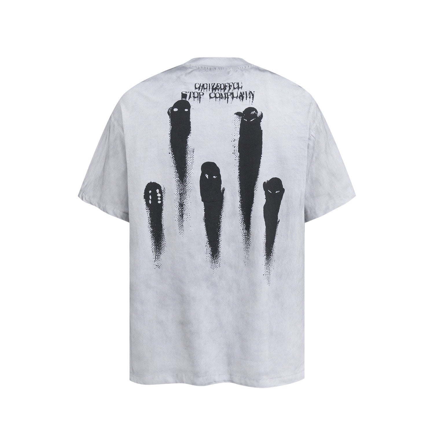 Ghost Shadow Graphic Tee | Dark Streetwear Cotton T-Shirt