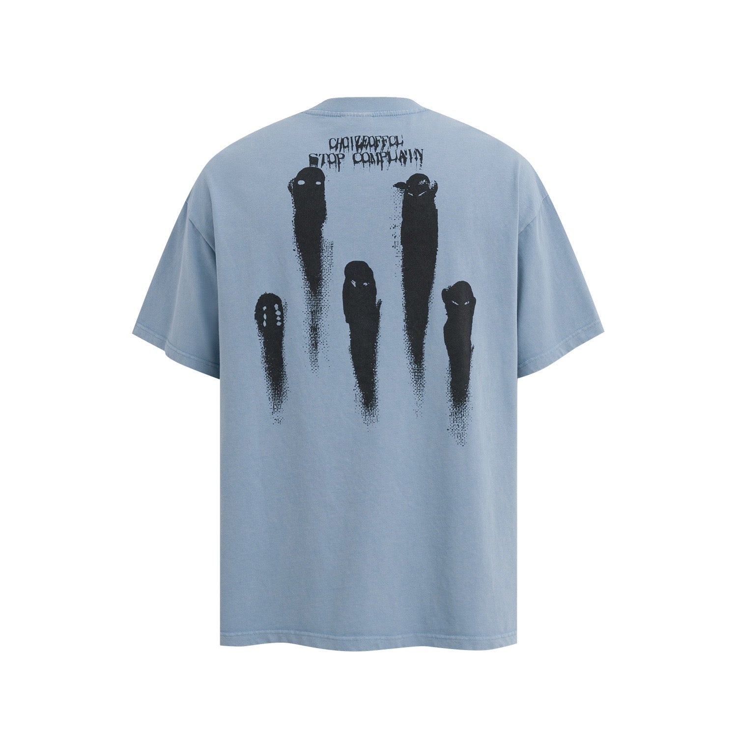 Ghost Shadow Graphic Tee | Dark Streetwear Cotton T-Shirt
