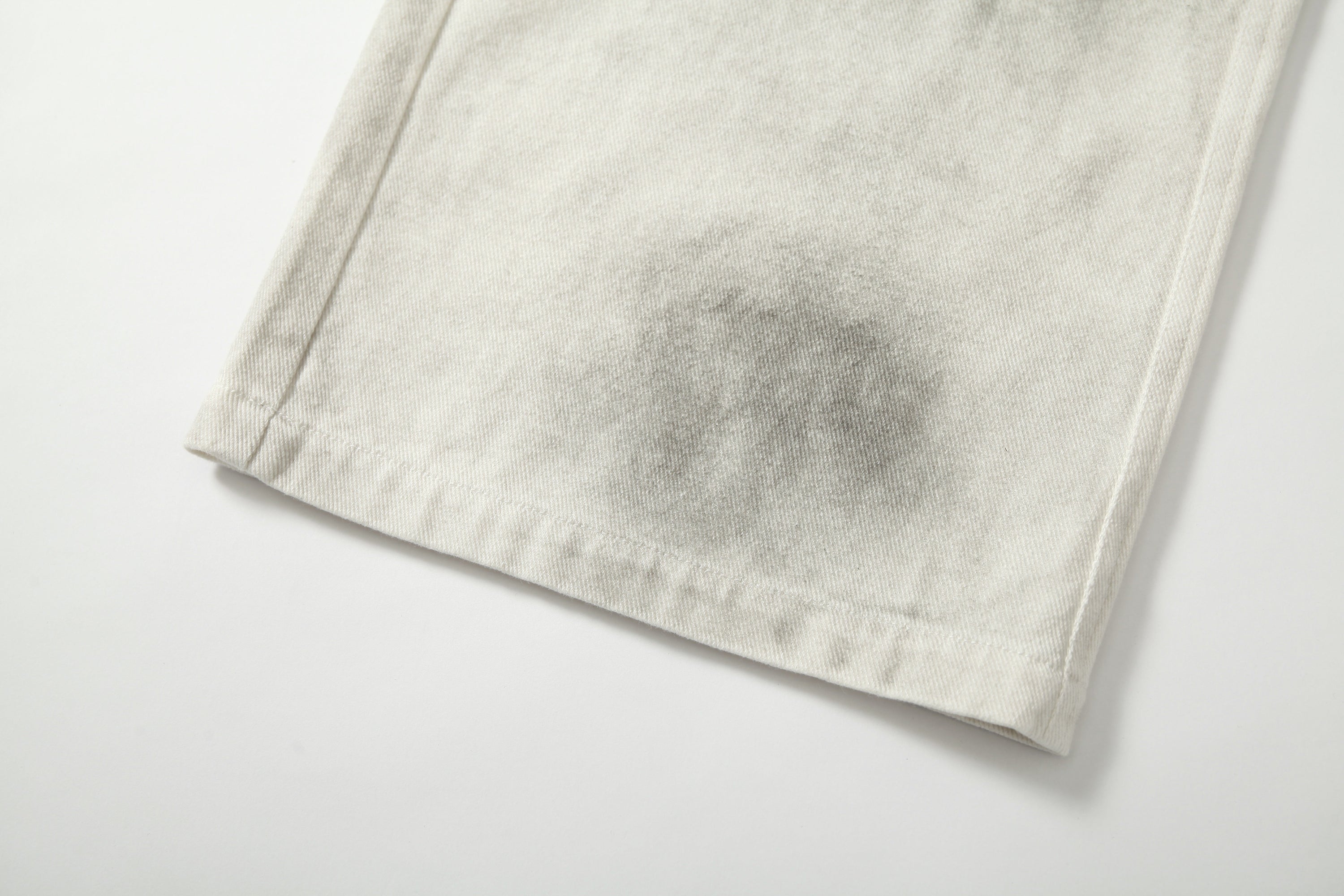 Washed Utility Cargo Jeans | Straight-Leg Cotton Denim