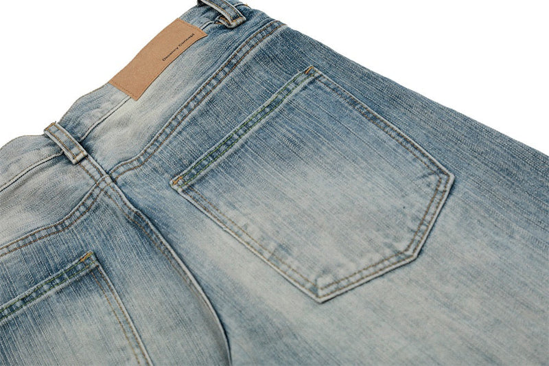 Omirad Soft Fade Wide-Leg Jeans | Vintage Wash Denim