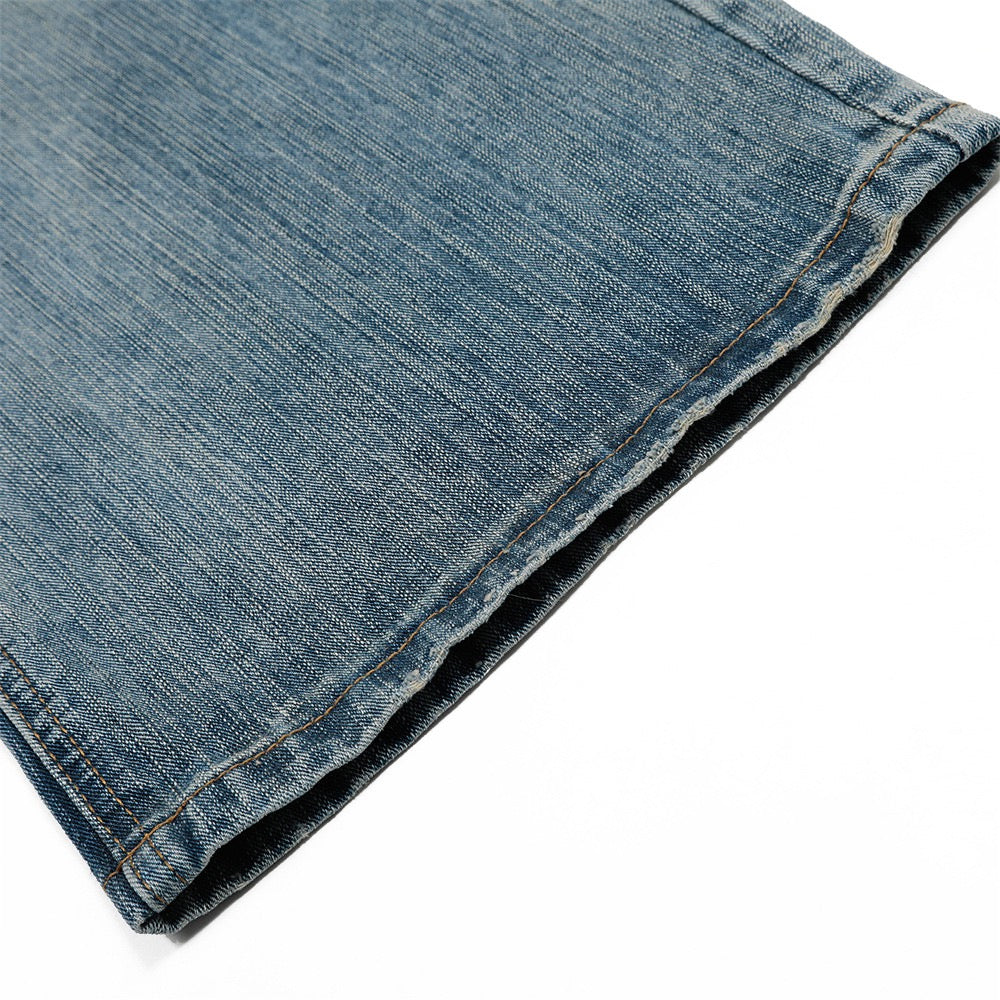 Omirad Soft Fade Wide-Leg Jeans | Vintage Wash Denim