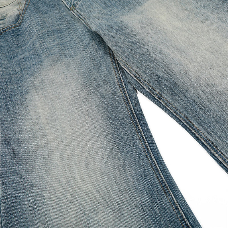 Omirad Soft Fade Wide-Leg Jeans | Vintage Wash Denim