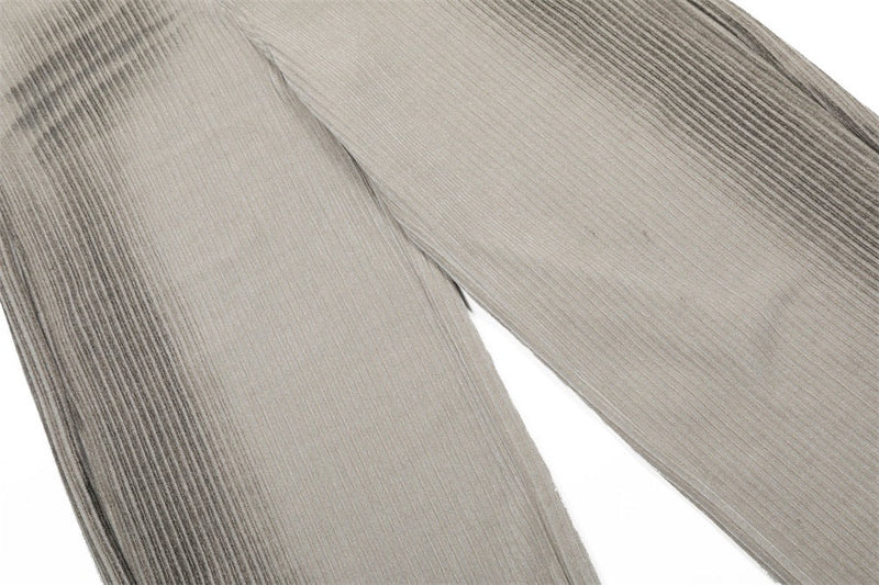 Omirad Gradient Chenille Wide-Leg Pants | Soft Stretch Fit