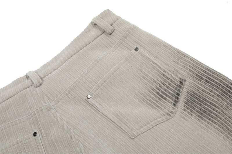 Omirad Gradient Chenille Wide-Leg Pants | Soft Stretch Fit