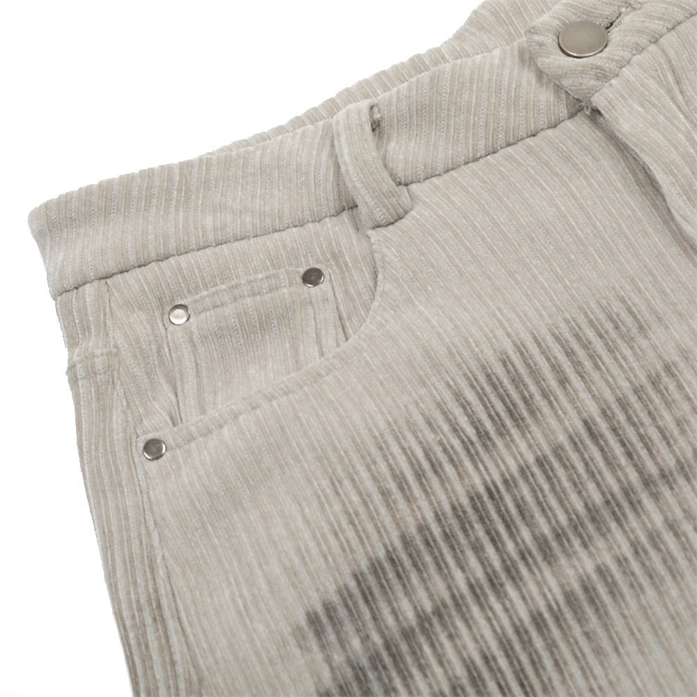 Omirad Gradient Chenille Wide-Leg Pants | Soft Stretch Fit