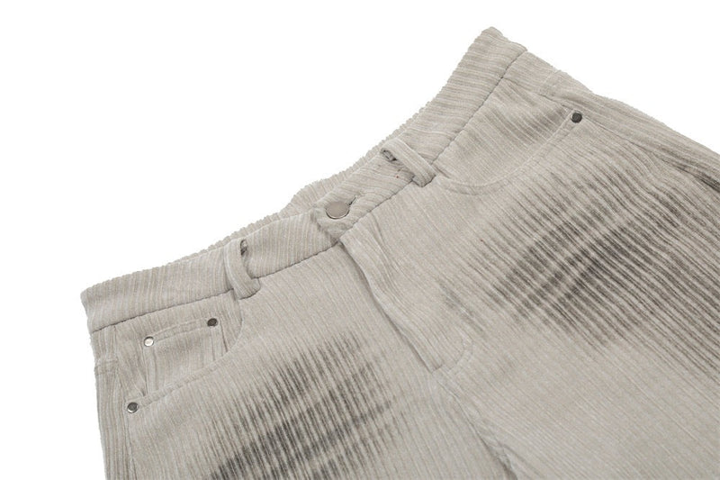 Omirad Gradient Chenille Wide-Leg Pants | Soft Stretch Fit
