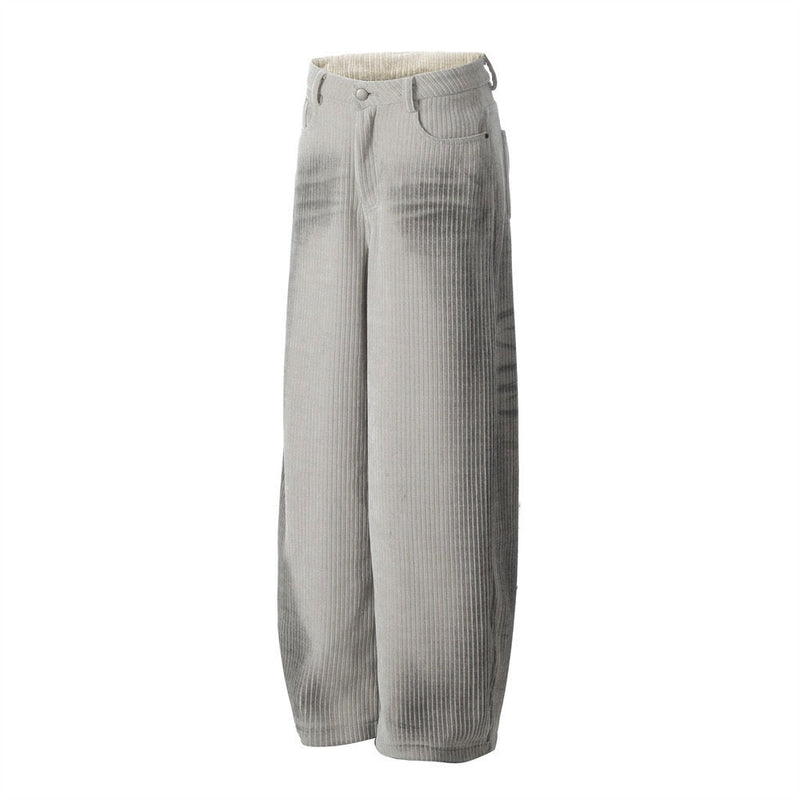 Omirad Gradient Chenille Wide-Leg Pants | Soft Stretch Fit