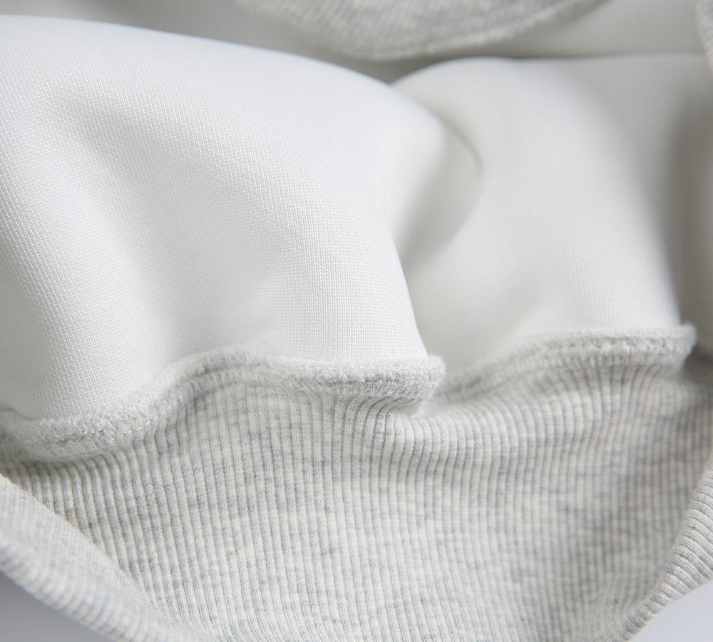Essential Half-Zip Cropped Hoodie | Minimalist Street Style