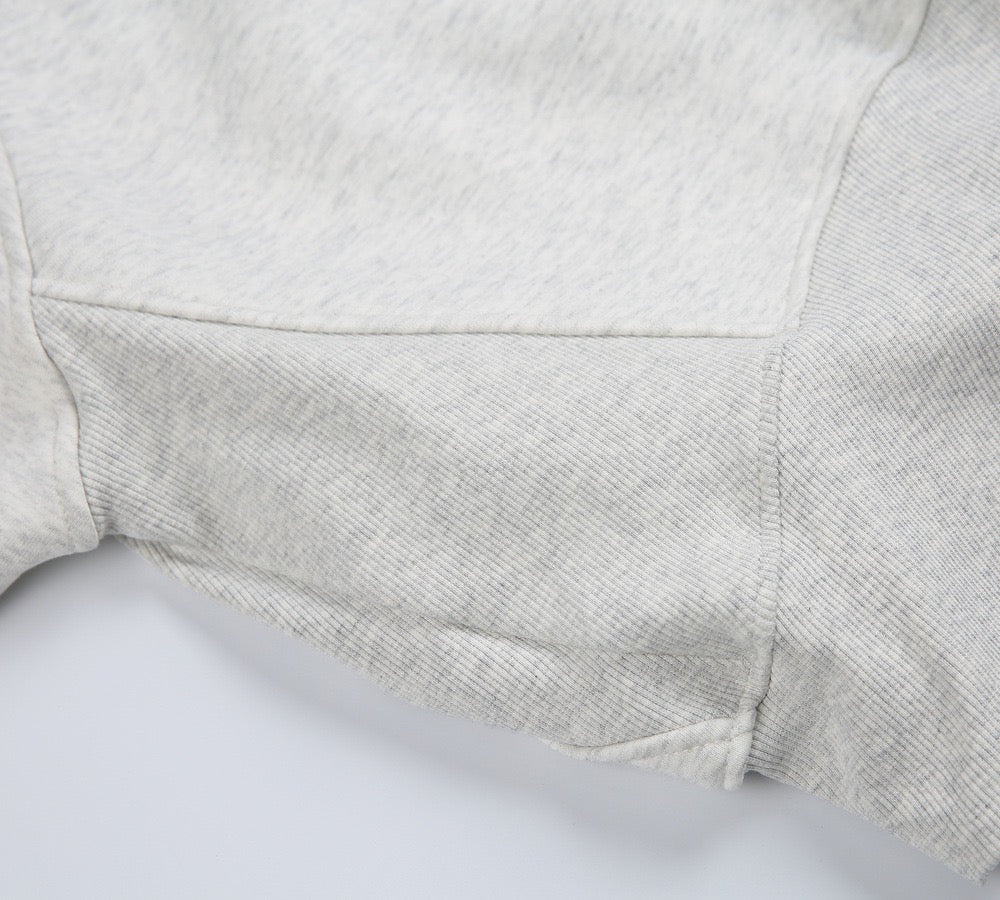 Essential Half-Zip Cropped Hoodie | Minimalist Street Style