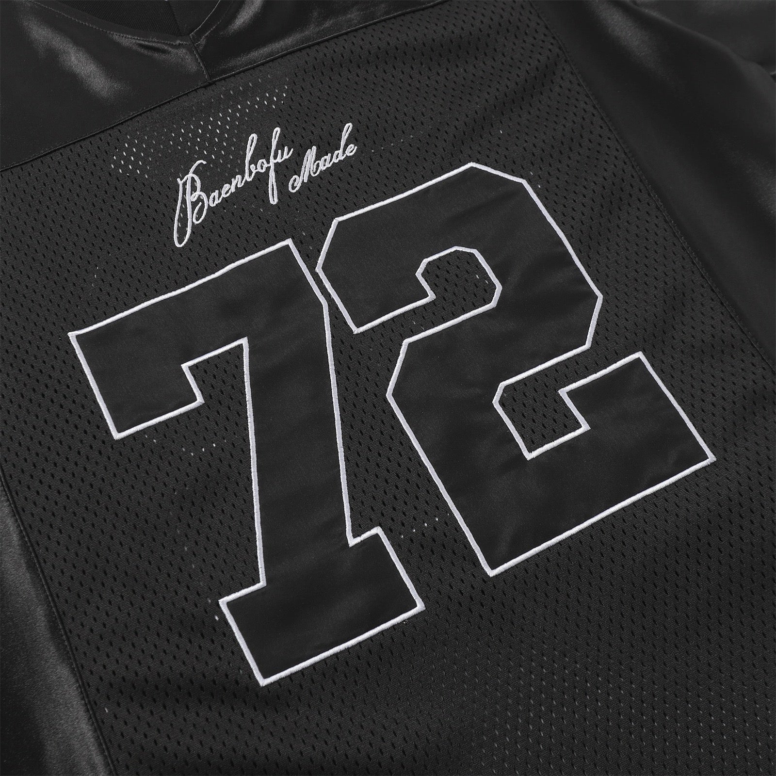 Star 72 Mesh Football Jersey Tee | Streetwear Drop