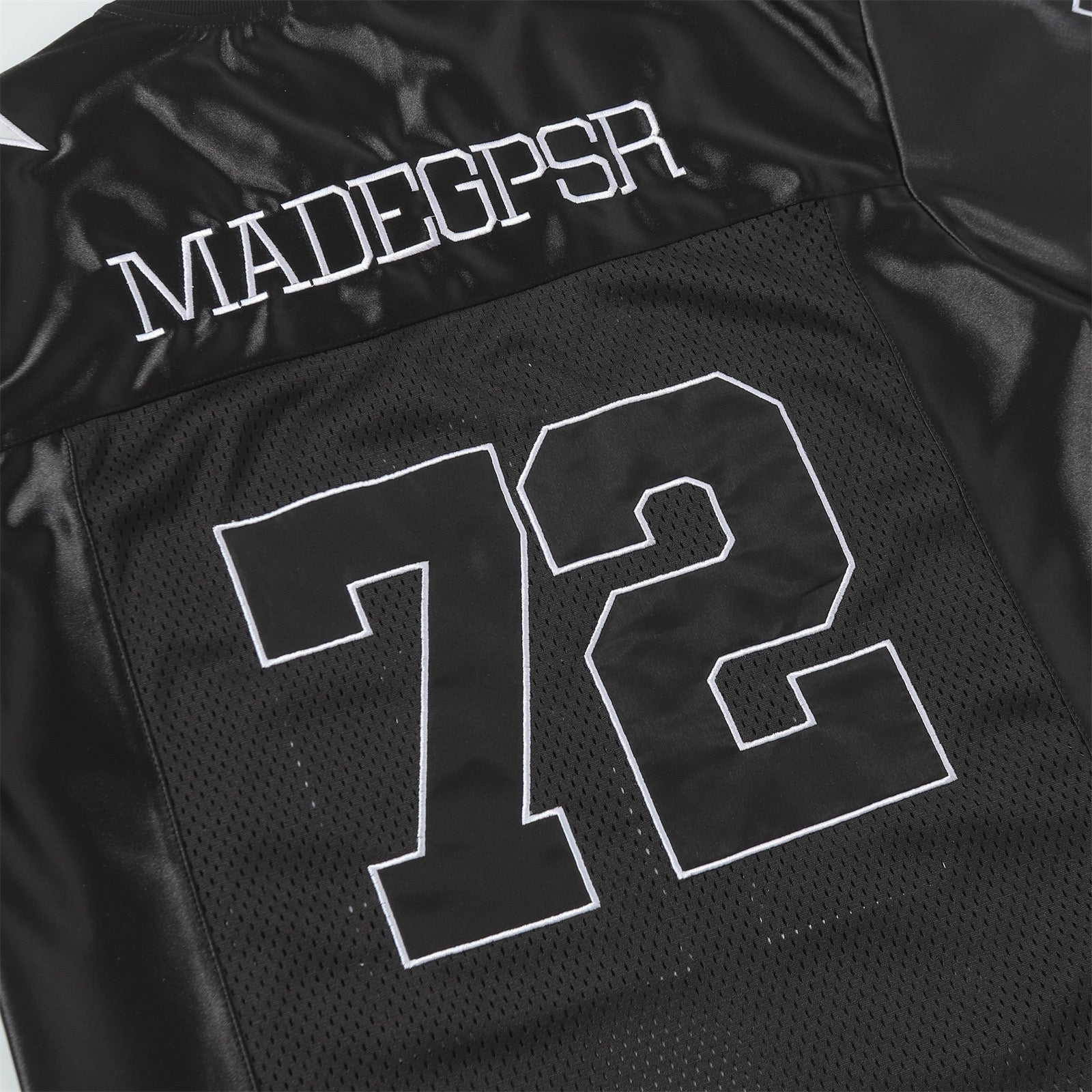 Star 72 Mesh Football Jersey Tee | Streetwear Drop