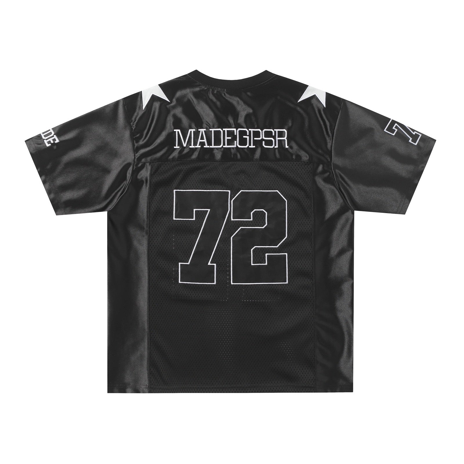Star 72 Mesh Football Jersey Tee | Streetwear Drop