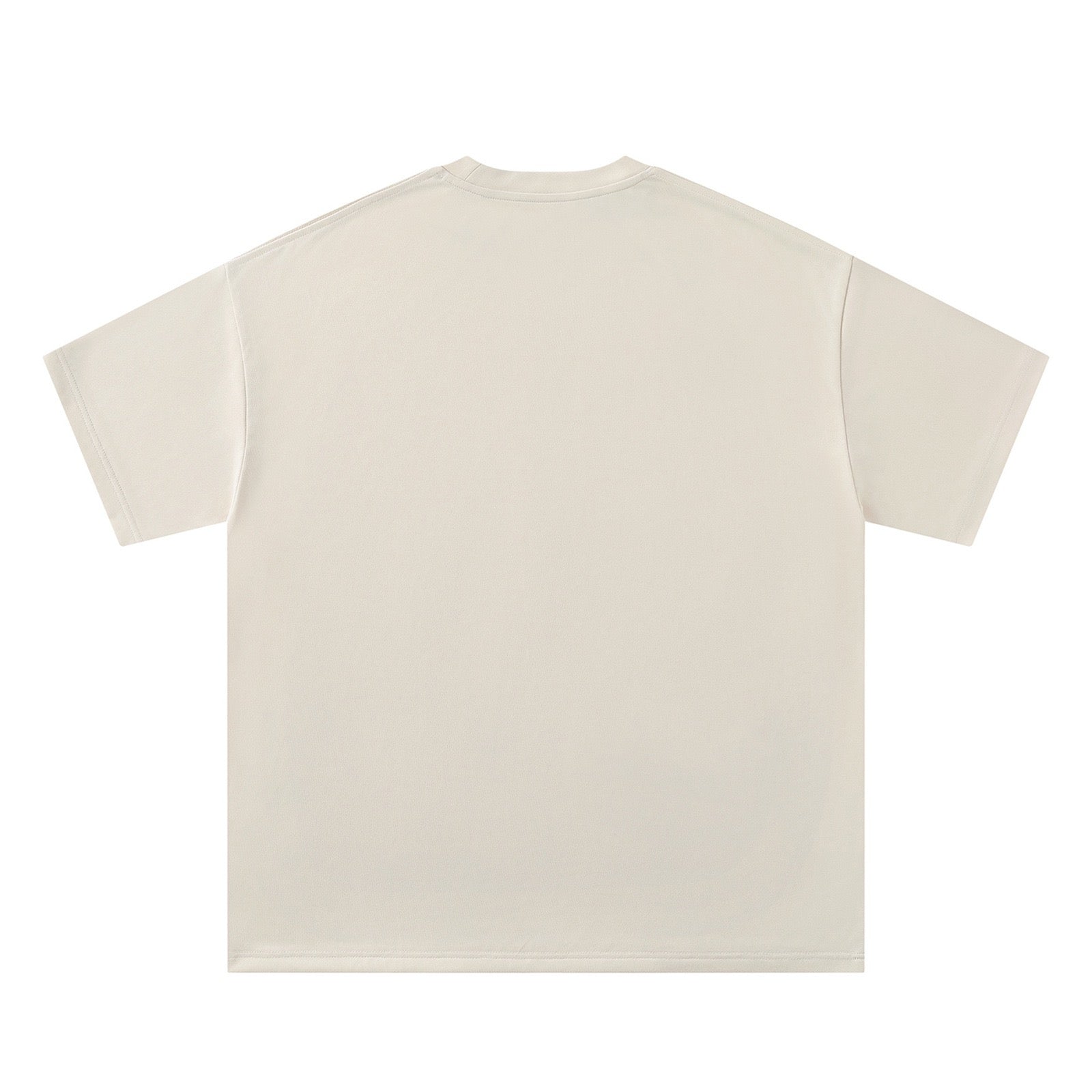 Gothic Cross Silhouette Graphic Oversized Cotton T-Shirt