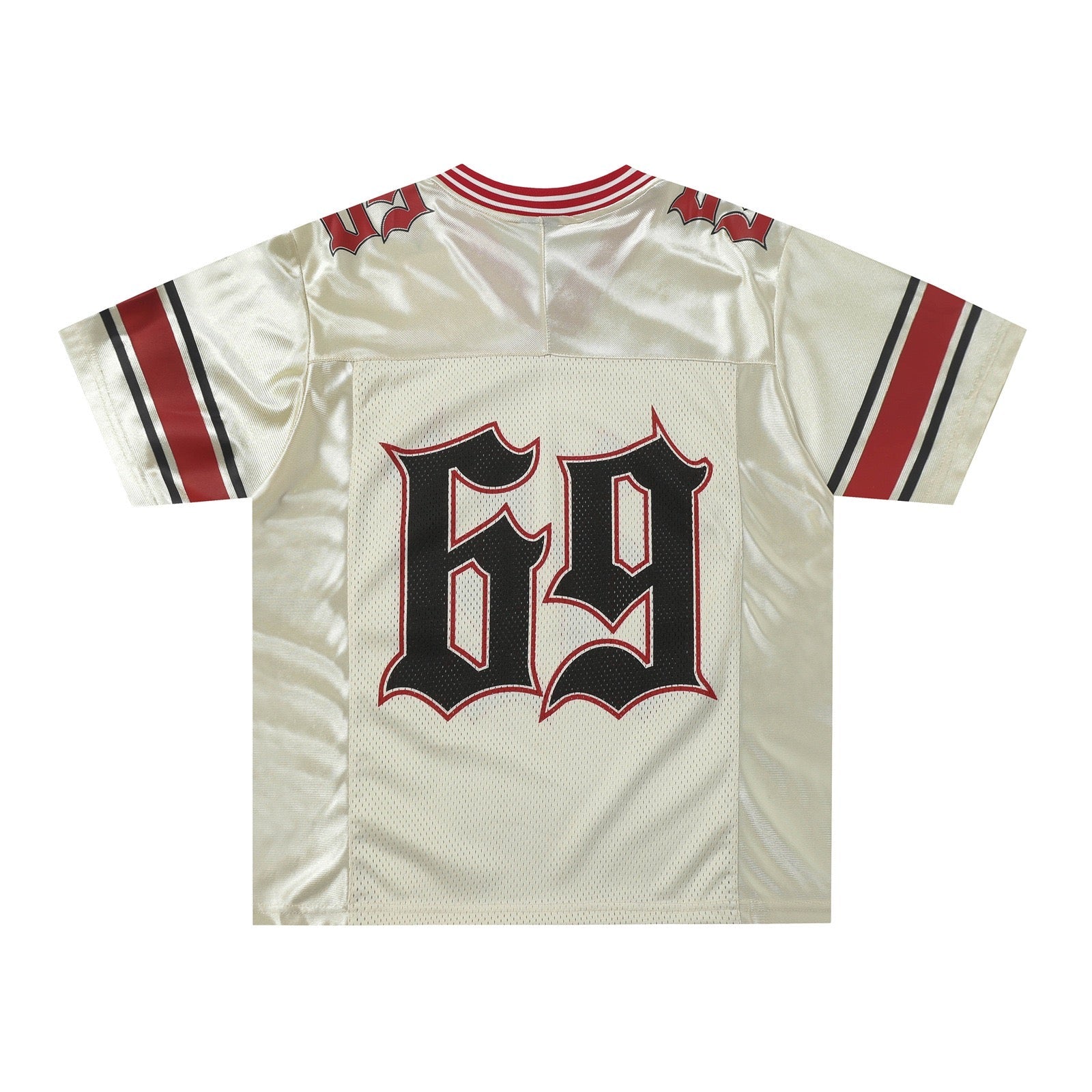 Omirad 69 Retro Gothic Football Jersey Tee | Streetwear