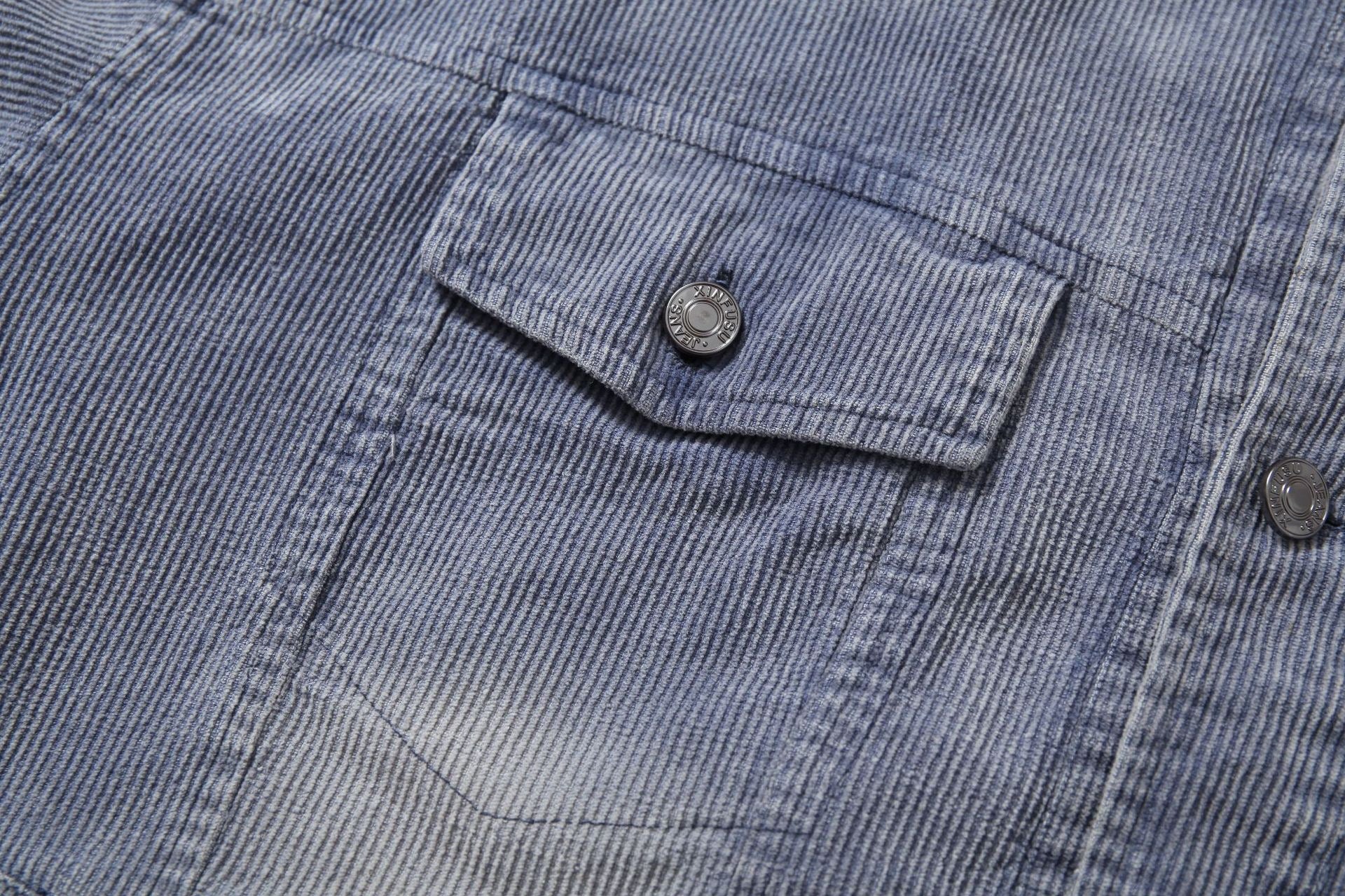Omirad Washed Corduroy Jacket | Vintage Streetwear Layer