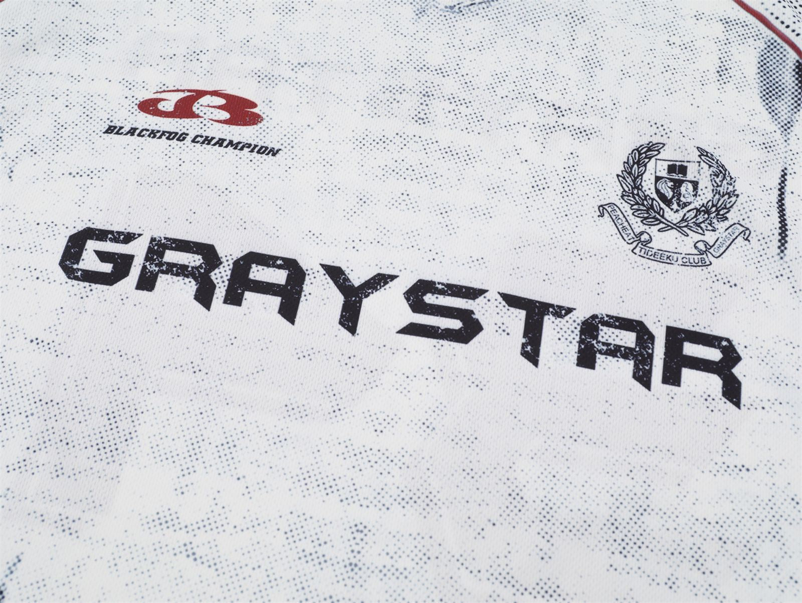 Graystar 34 Distressed Mesh Jersey Tee | Streetwear Soccer Shirt