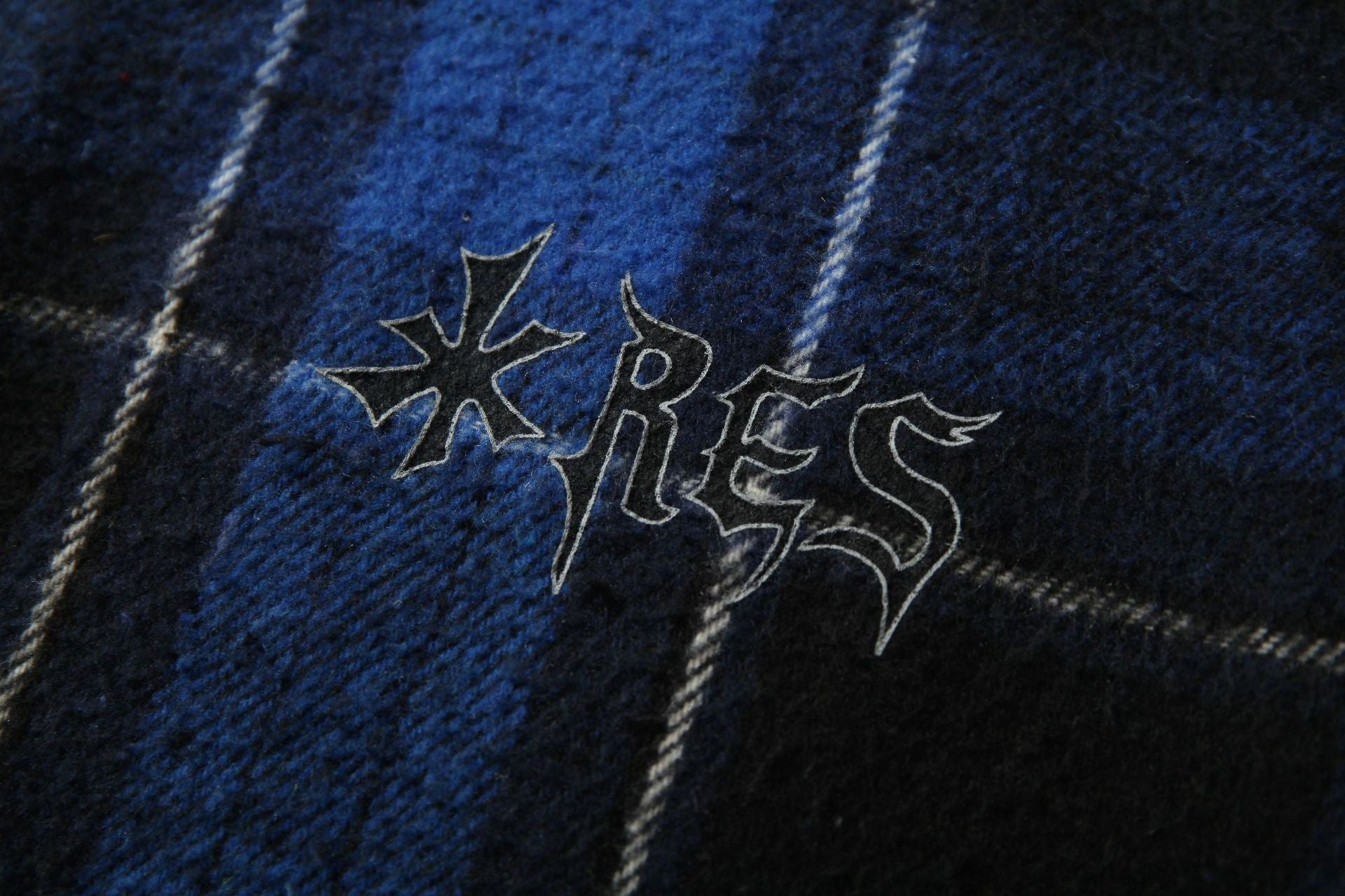 Plaid Embroidered Hooded Flannel Jacket | Streetwear Shacket
