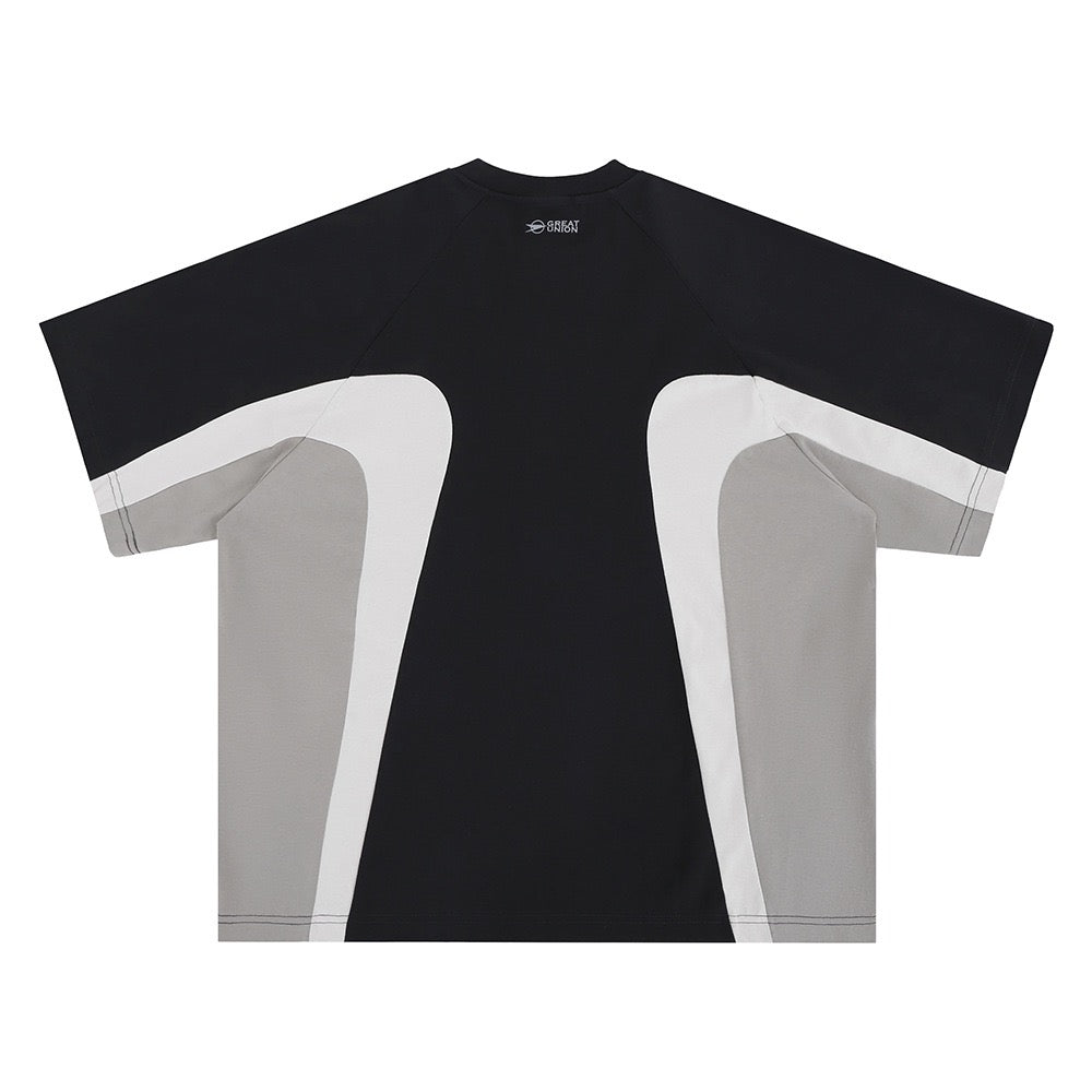 Great Union Colorblock T-Shirt | Futuristic Streetwear Tee