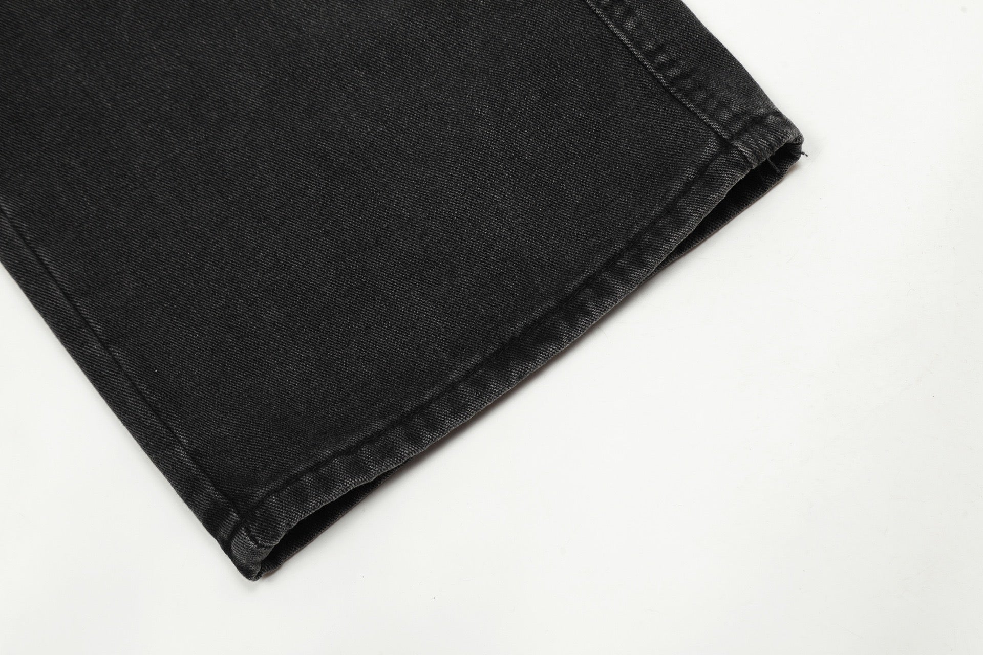 Multi-Pocket Buckle Cargo Jeans | Wide-Leg Denim