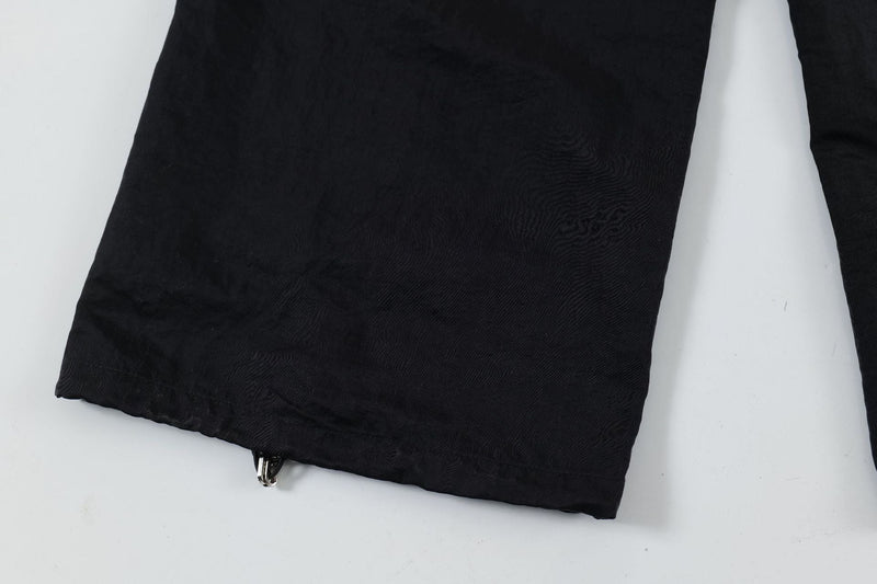 Omirad Stripe Cargo Track Pants | Wide-Leg Cotton
