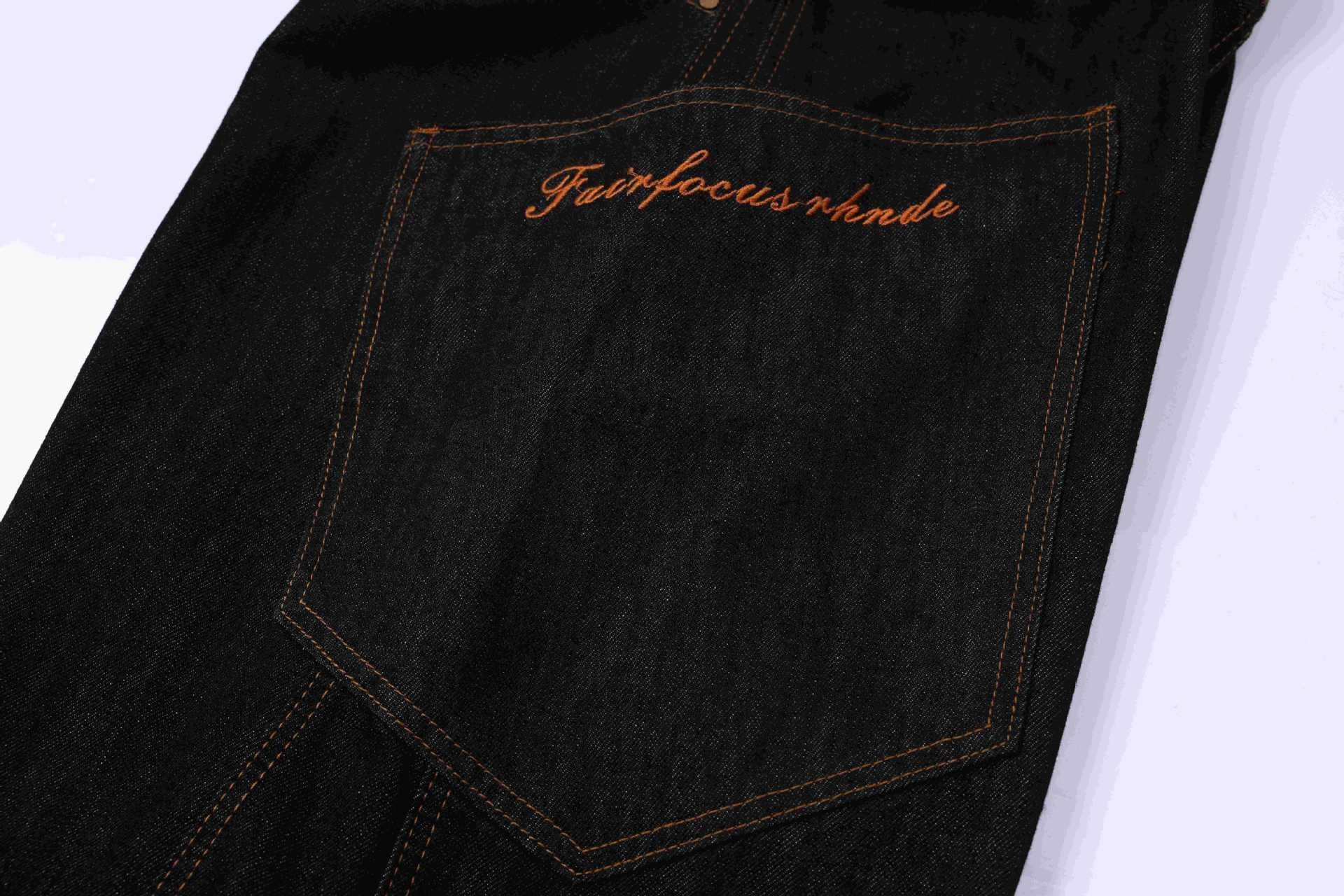 Omirad Patchwork Denim Jorts | Wide-Leg Dark Indigo Shorts